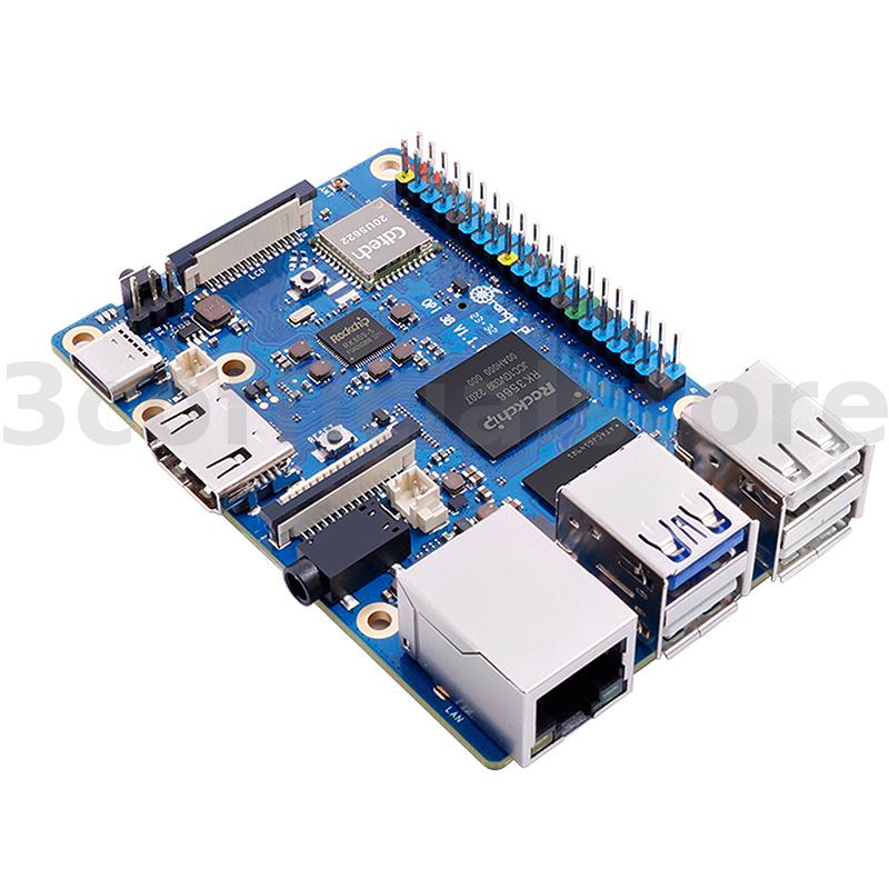 Orange Pi 3B 4GB 8GB RAM Rockchip RK3566 Mini PC Quad Core 64 Bit WiFi