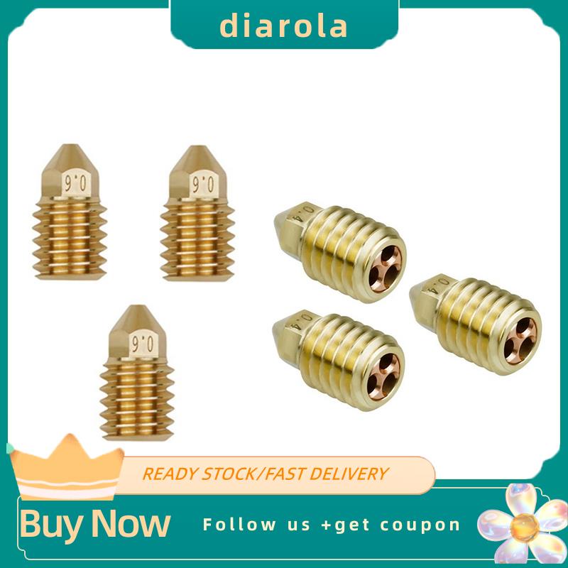 Diarola Pcs Cht Clone Brass Nozzle High Flow Three Holes D Printer