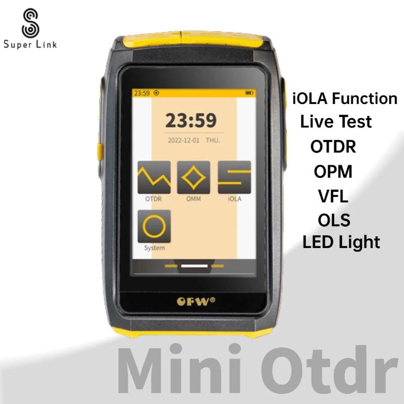 Mini OTDR Active Fiber Live Test 1550nm 20dB 80KM OPM VFL IOLA Event