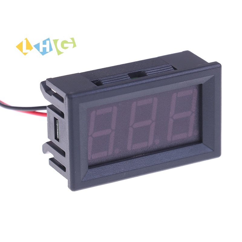 Lhg Ac V Digital Voltmeter Led Display Wire Volt Voltage Test