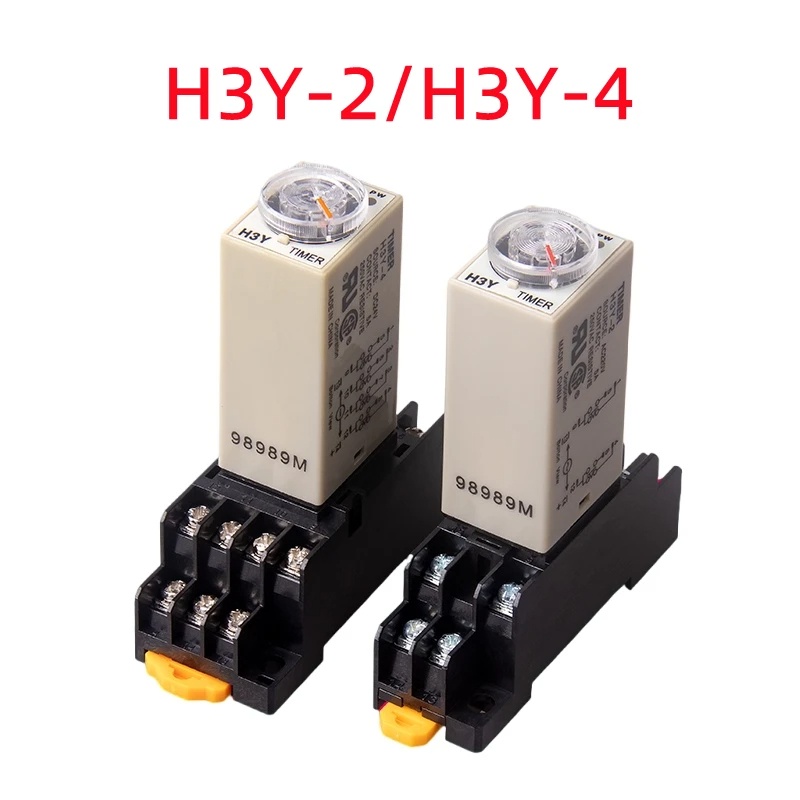 V H Y H Y Power Relay On Time Relay Delay Timer S S Dpdt