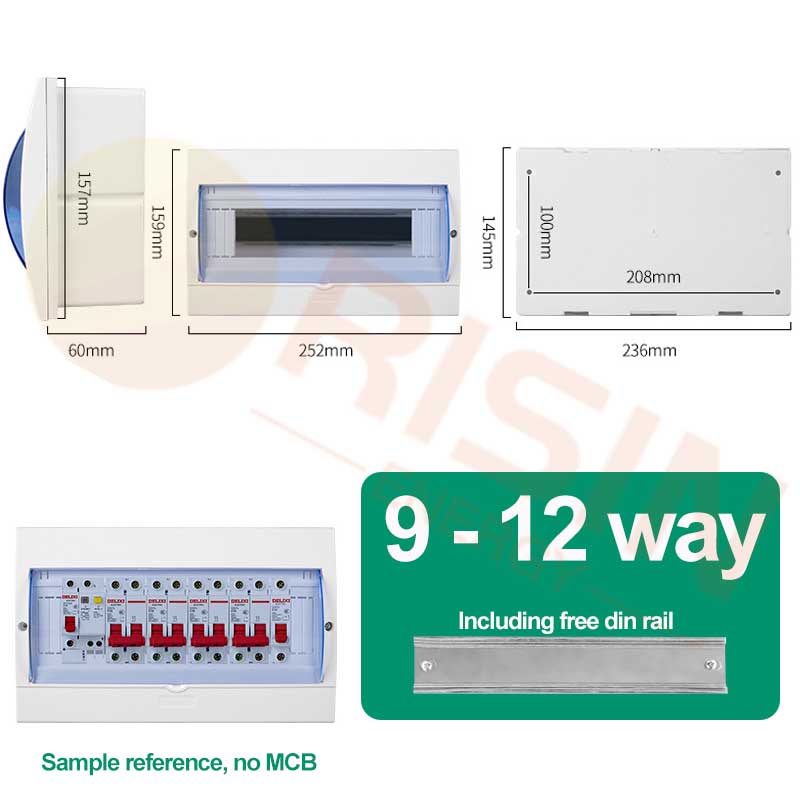 Ways Ip Waterproof Outdoor Plastic Combiner Box Junction Box