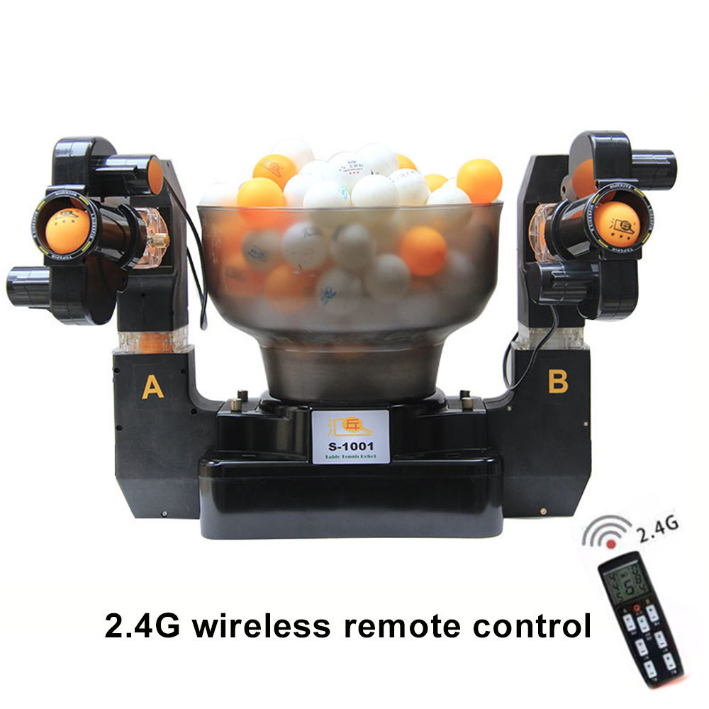 S 1001 Professional Table Tennis Robot Ping Pong Ball Machine Automatic