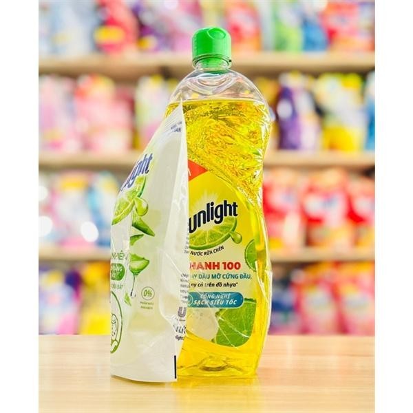 Sunlight Lemon Dishwashing Liquid G Free With Aloe Mineral Salt