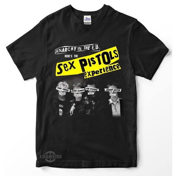 SEX PISTOLS ANARCHY IN EU Premium Tshirt Sex Pistols Band Punk Rock