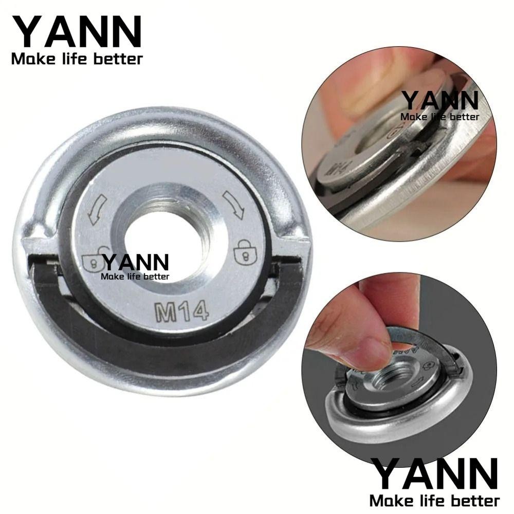 Yann Angle Grinder Locking Nut M Thread Self Locking Quick Grinder