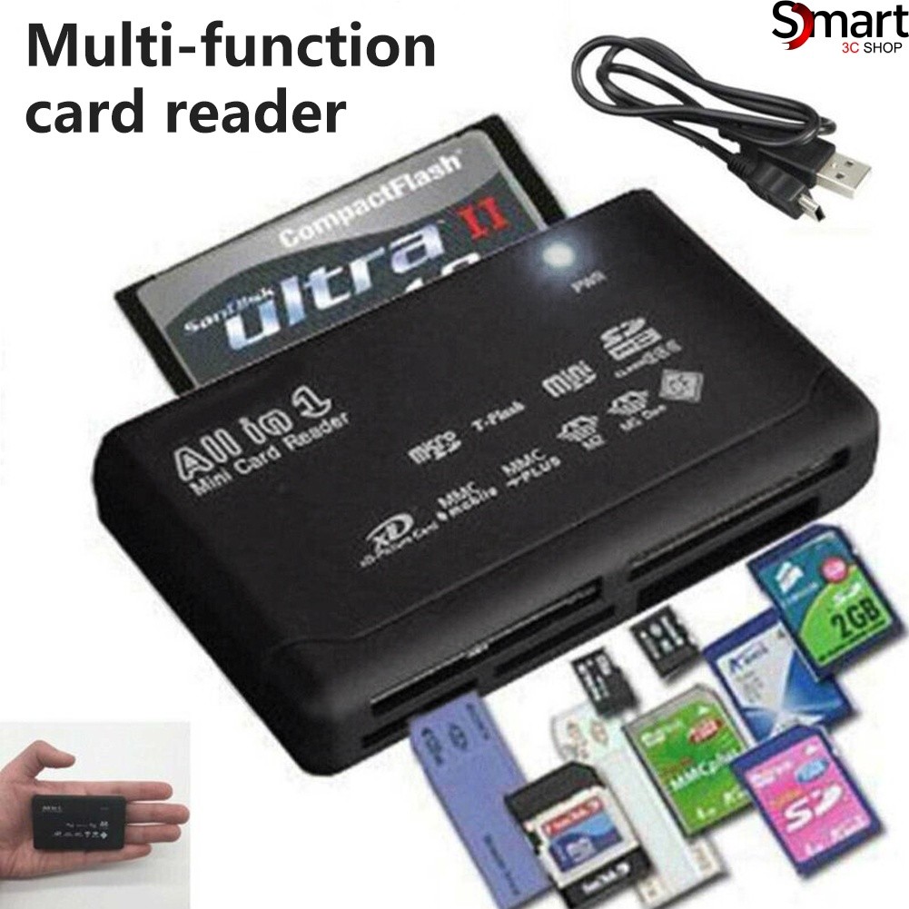 Usb Universal Usb Reader All In One Memory Card Reader Mini