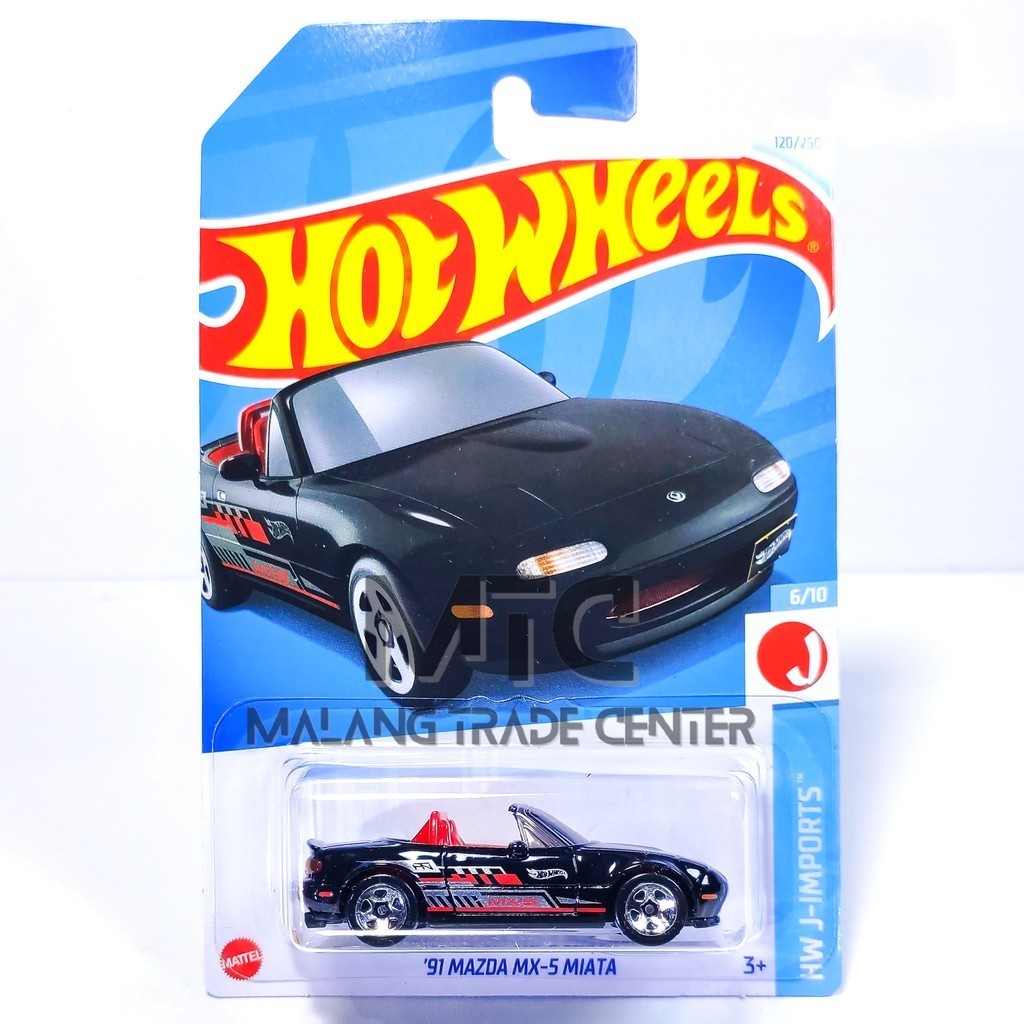 HITAM Hot Wheels 91 Mazda MX 5 Miata Black E 2024 Shopee Philippines