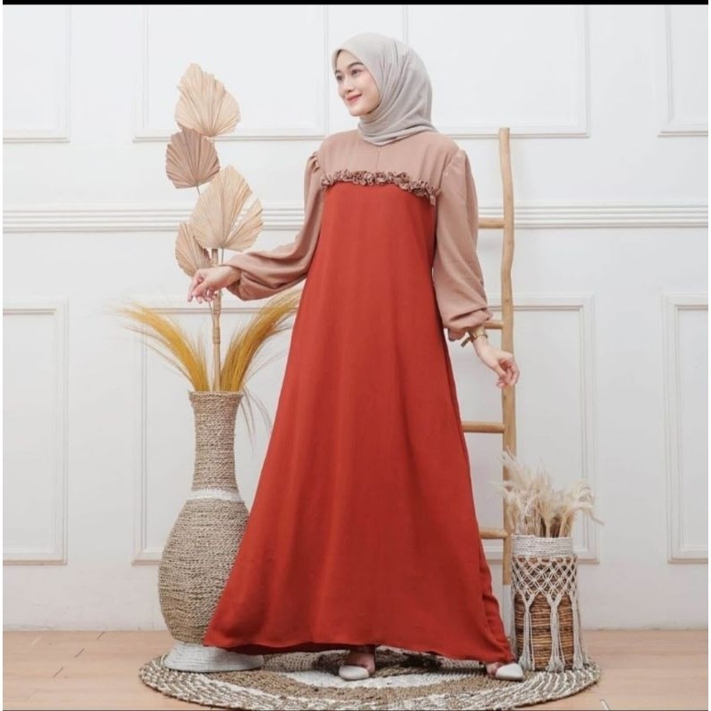 Modern Eid Dresses Dress Malaya Crinkle Airflow Ramadhan Series