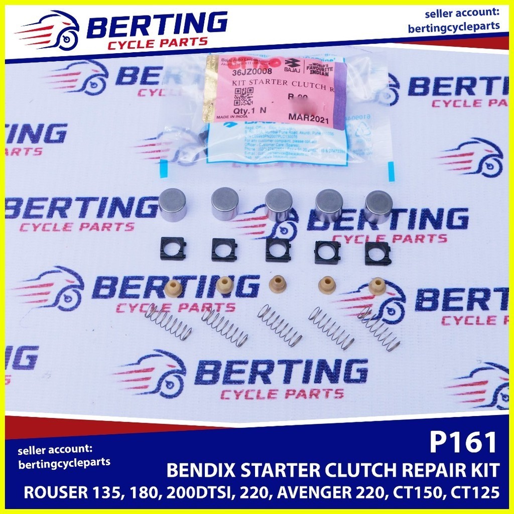 STARTER CLUTCH BENDIX DRIVE REPAIR KIT Rouser 135 180 200DTSI 220 Boxer