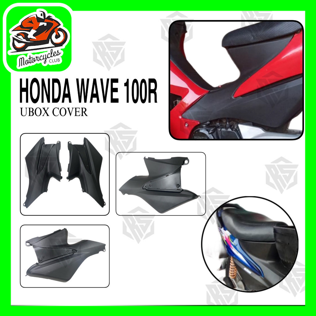 MOTORCYCLE FAIRINGS UBOX COVER WAVE 100 1 PAIR A61 HURRICANE SPEED