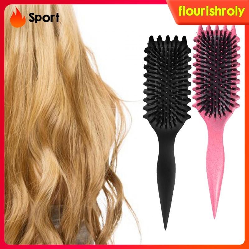 Flourish Curly Hair Brush Styling Brush For Wet Thick Or Curly Hair