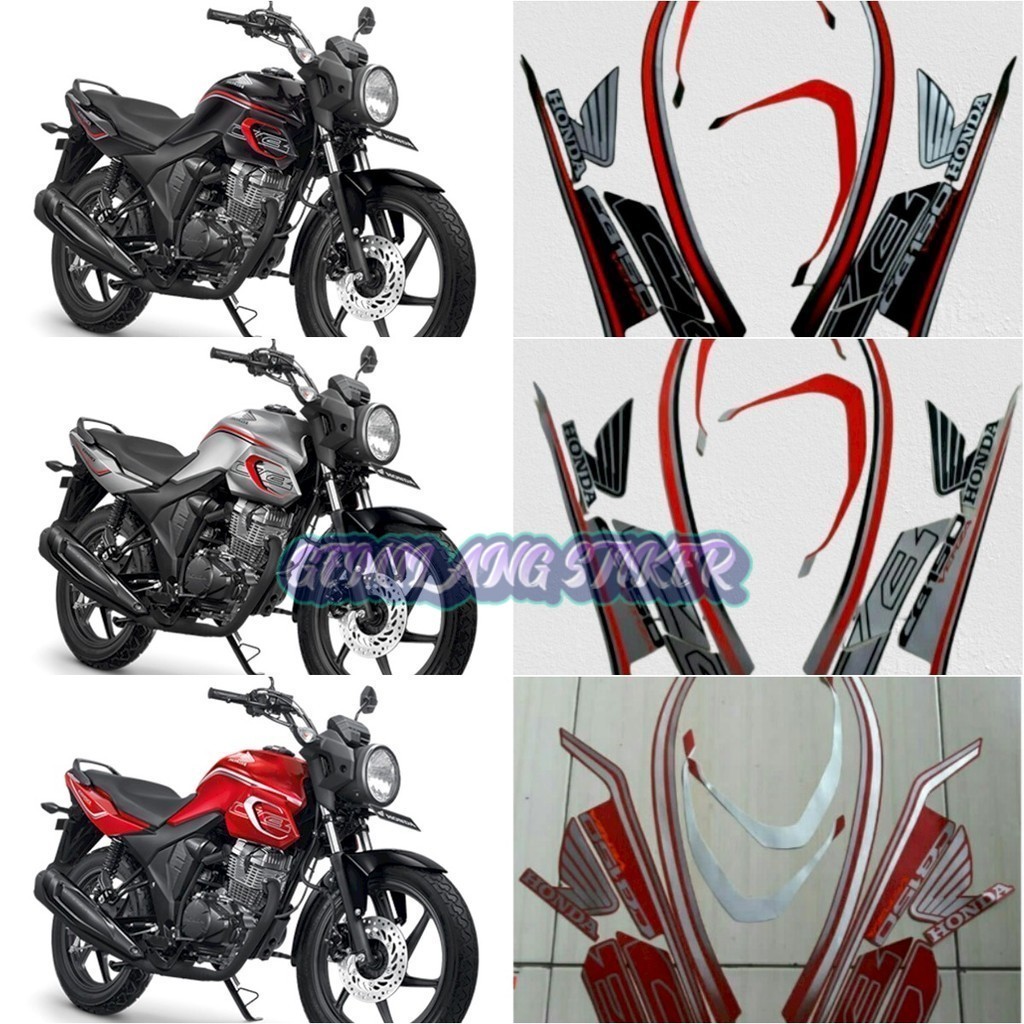 Striping Decal Pole Sticker Honda Cb Cb Verza Racing Cw Sticker