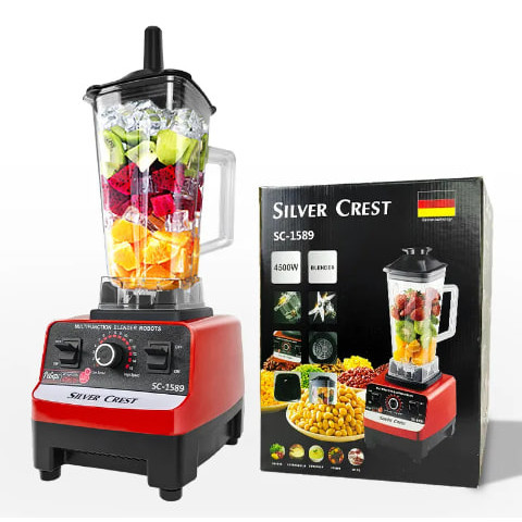 W Silver Crest Heavy Duty Commercial Grade Blender Red Shopee