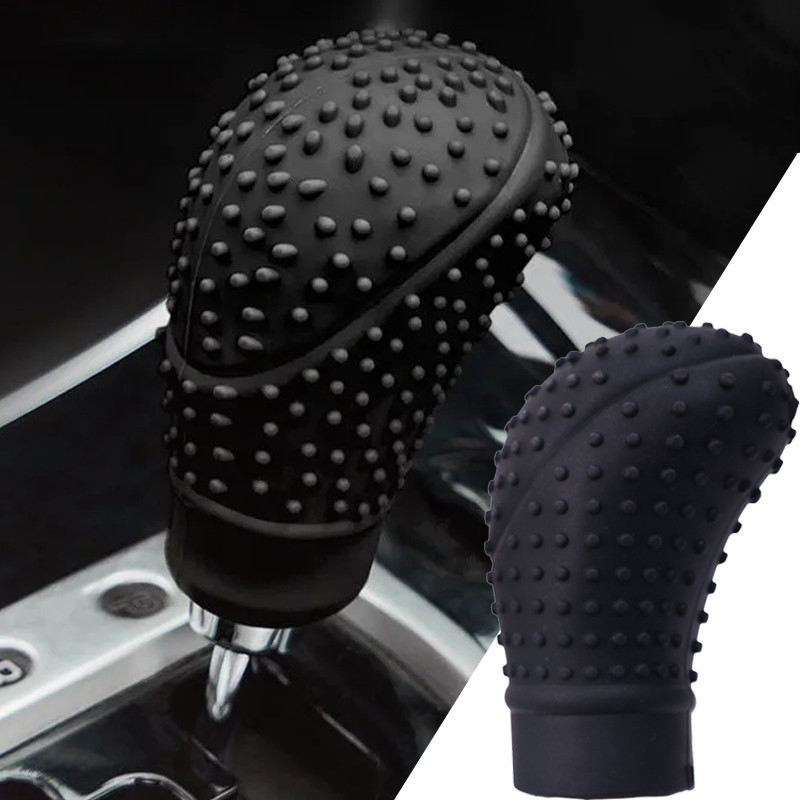 Universal Car Manual Gear Shift Cover Non Slip Silicone Knob Sleeve