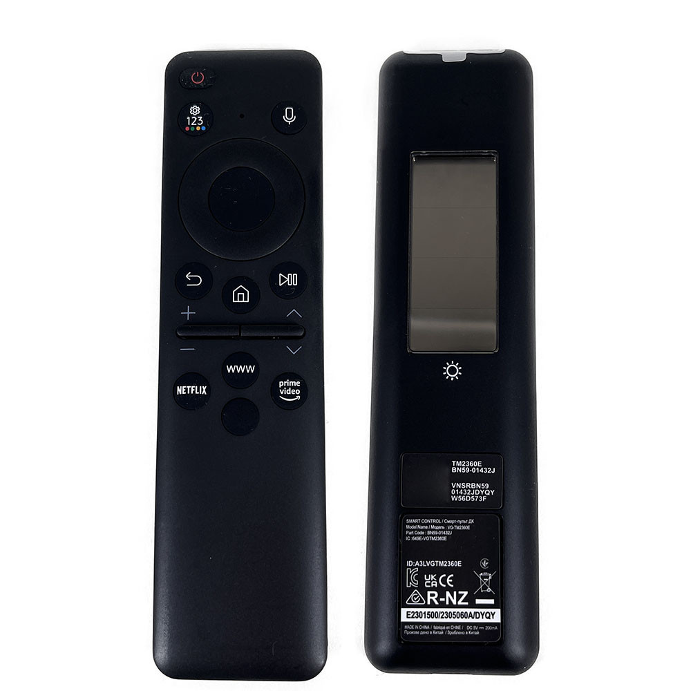 New Bn J For Samsung Solar Cell Voice Tv Remote Control Sub For