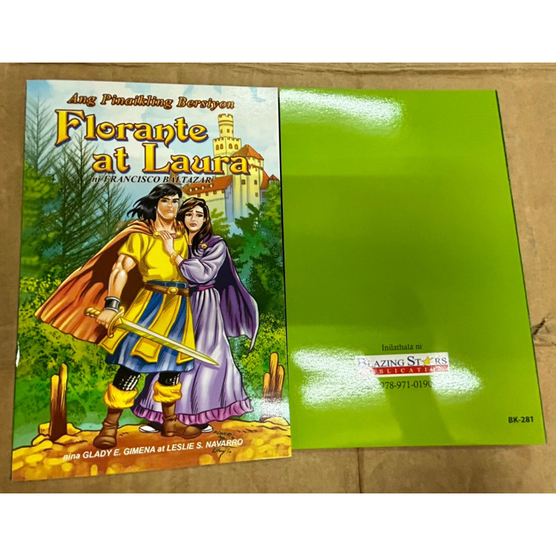 Filipino Books Noli Me Tangere Ibong Adarna Florante At Laura El