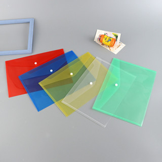 A A File Case File Bag Transparent Clear Plastic Envelope File Folder