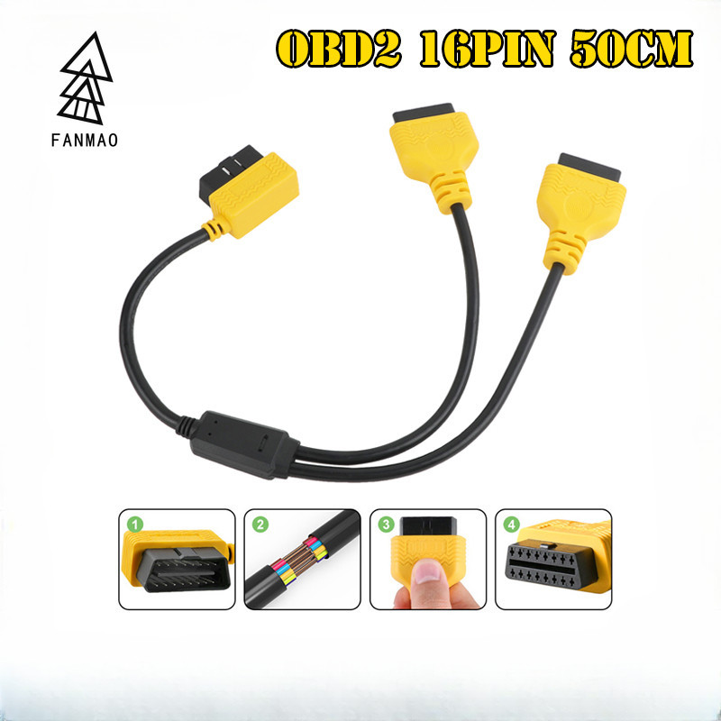 Fanmao Car Cm Obd Cable Connector Automobile Obd Adapter To