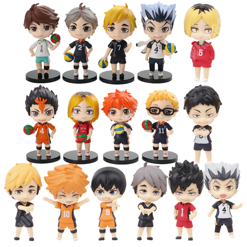 Haikyuu Action Figure Shoyo Hinata Tobio Kageyama Daichi Sawamura