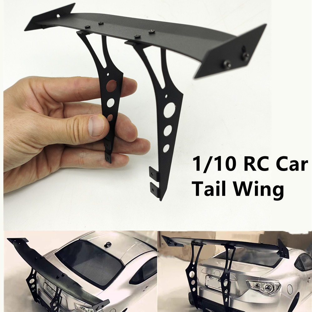 Metal Tail Wing Rear Spoiler For 1 10 RC Drift Car On Road Racing Rally