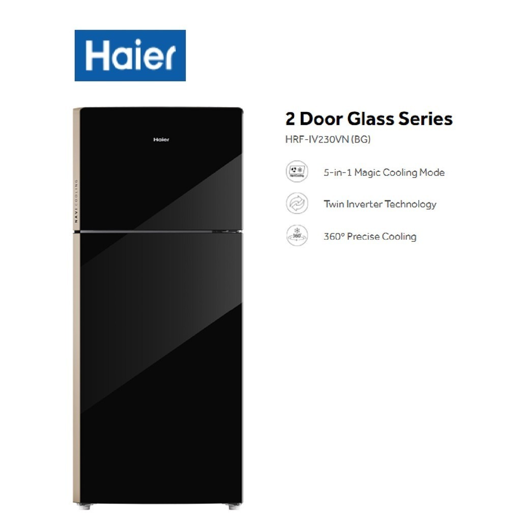 Haier Hrf Iv Vn Bg Cu Ft No Frost Twin Inverter Two Door