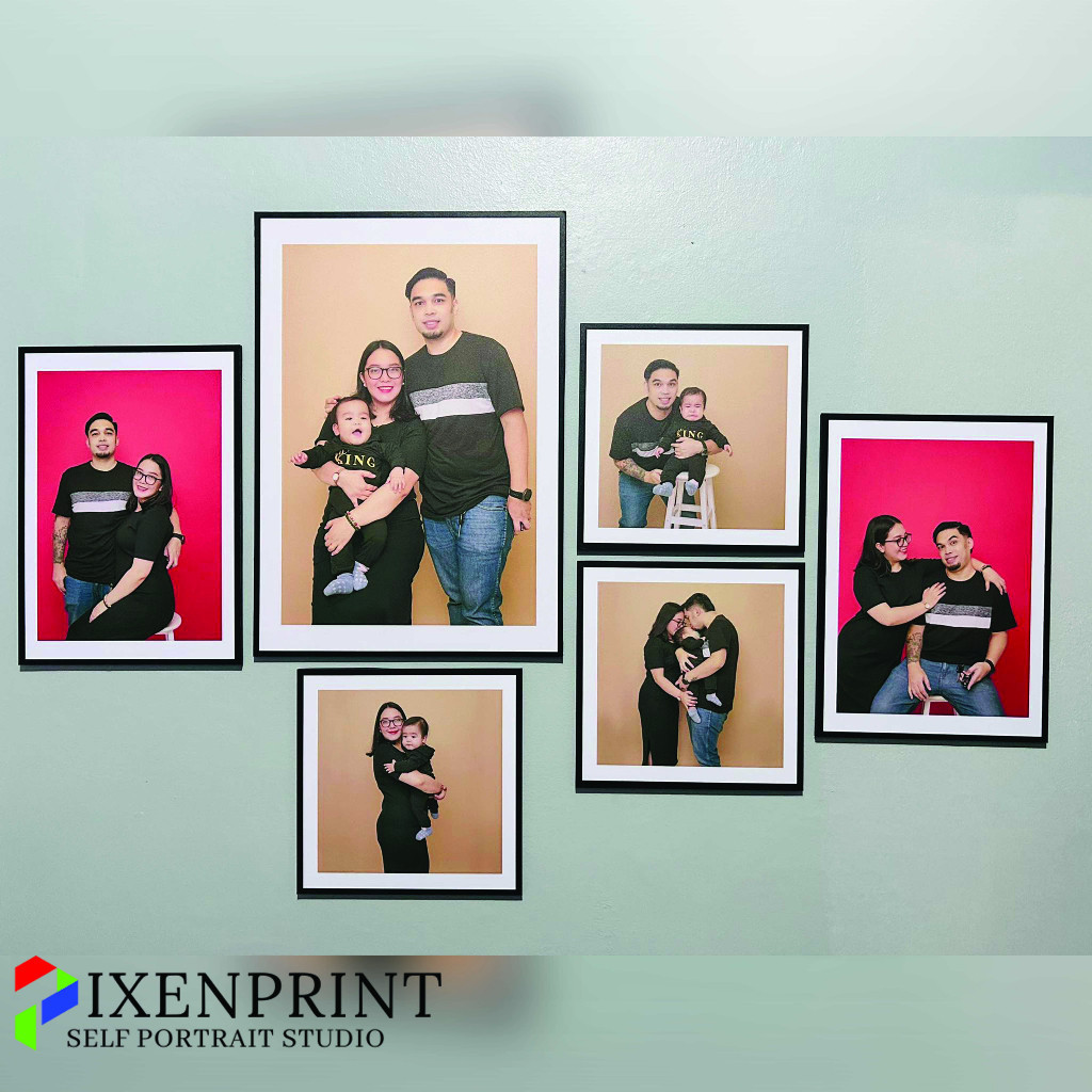 Portrait Personalize Wall Art Photo On Sintra Board Photo Tiles Mm