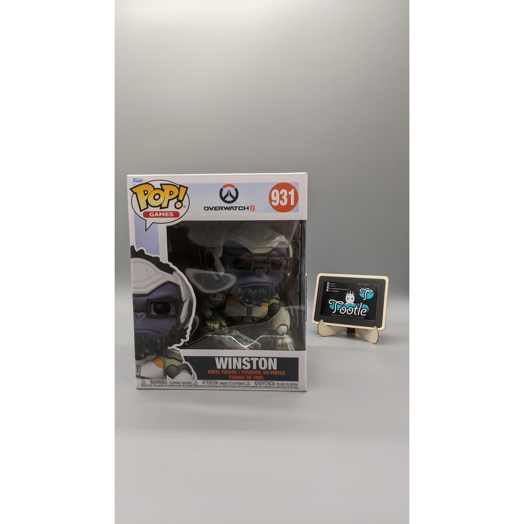 WINSTON 931 Overwatch 2 Funko Pop Games SUPER Pop 6 Inch Tootle Ph