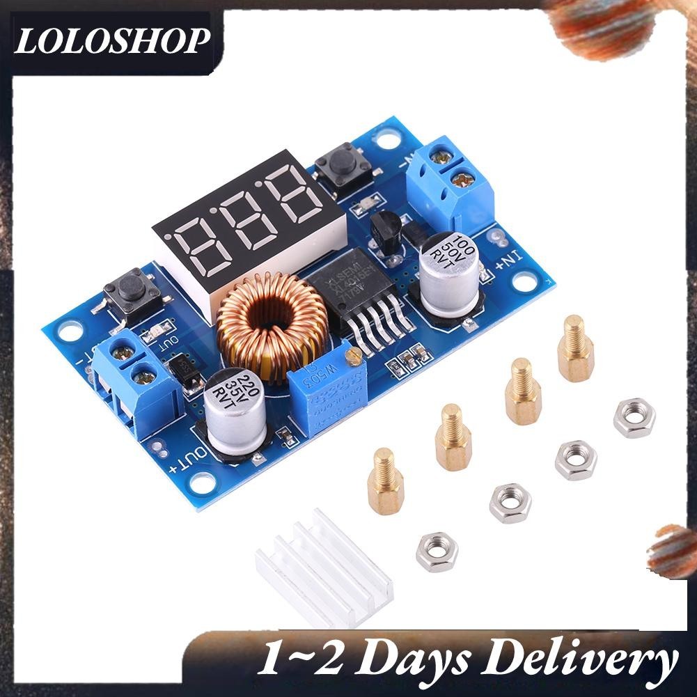 Loloshop Voltage Regulator Dc Dc Buck Converter W Adjustable Step