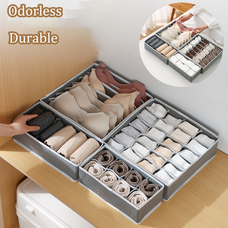 Foldable Underwear Organizer Bra Panty Clothes Underwear Storage Box