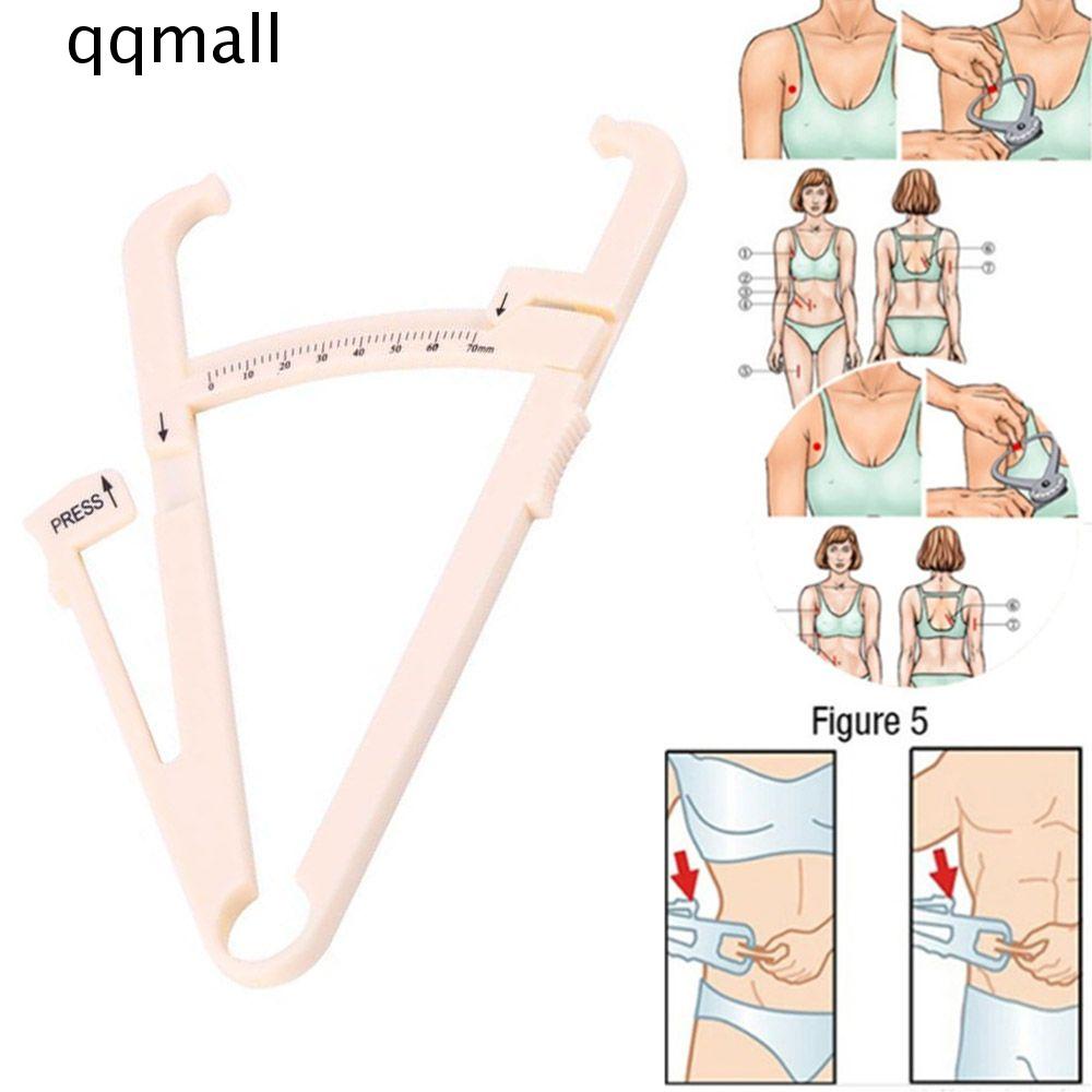 Qqmall Body Fat Caliper High Quality Skin Analyzer Measure Charts