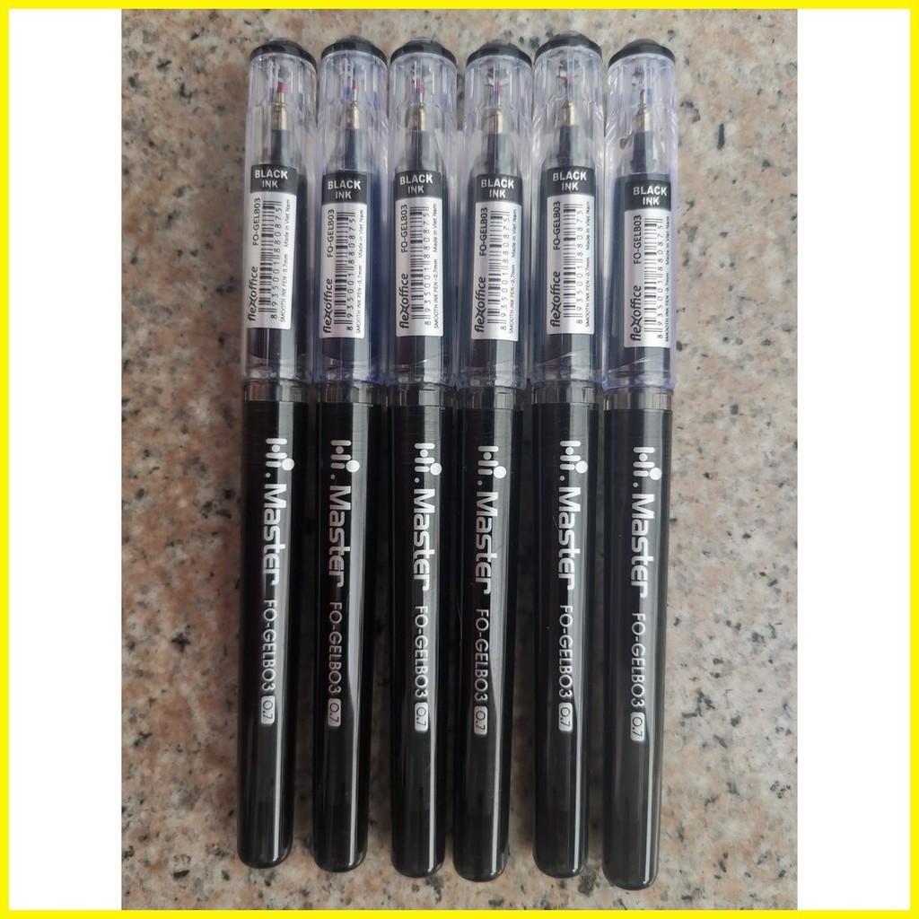 Flexoffice Hi Master Smooth Ink Pen Mm Black Shopee Philippines