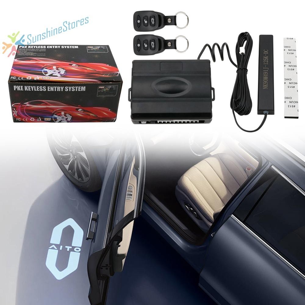 Car Anti Theft Alarm PKE Keyless Entry Start System Remote Push Button