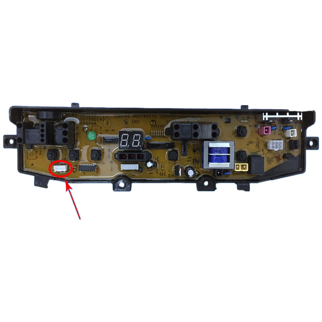 Samsung Pcb Board Washing Machine Model Wa W Wa G Pin Socket