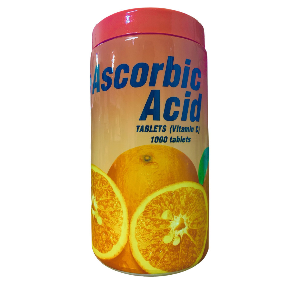 Ascorbic Acid Vitamin C Patar Orange 50 Mg Flavor 1000 Tablets 1