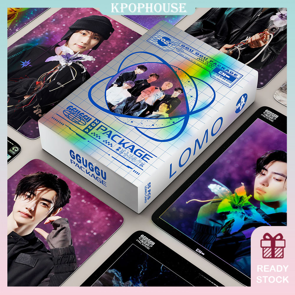 KPOPHOUSE 55Pcs Box ENHYPEN GGU PACKAGE 2024 Photocards Album Lomo Card