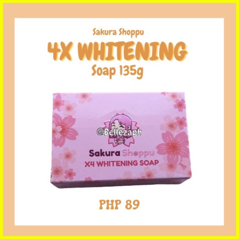 Sakura Shoppu X Whitening Soap G No More Free Mesh Shopee