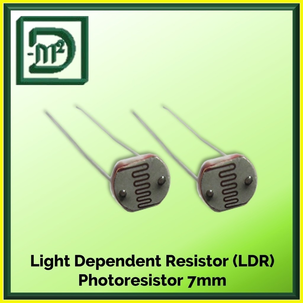 Light Dependent Resistor Ldr Photoresistor Mm Pcs Shopee Philippines