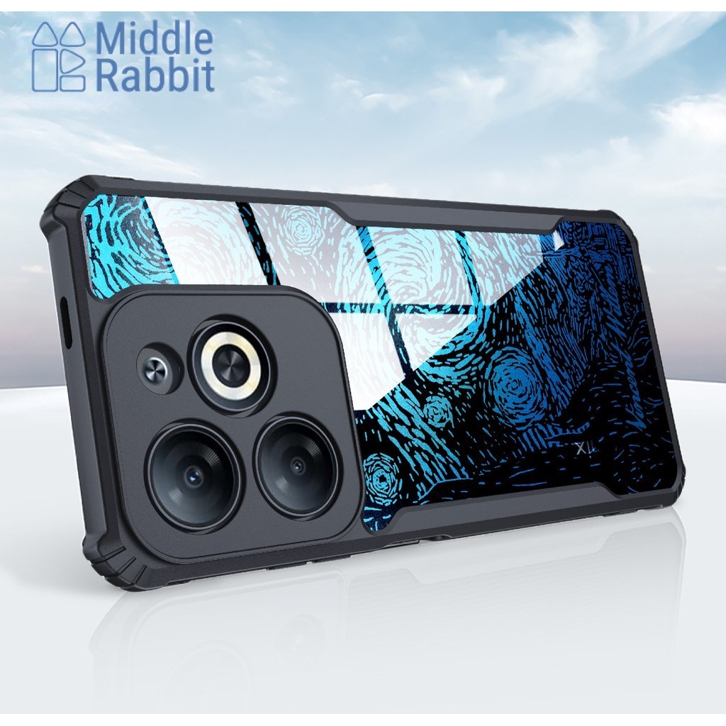 Middle Rabbit For Infinix Smart 8 Pro Smart 7 Hot 40i Hot 40 Pro Phone