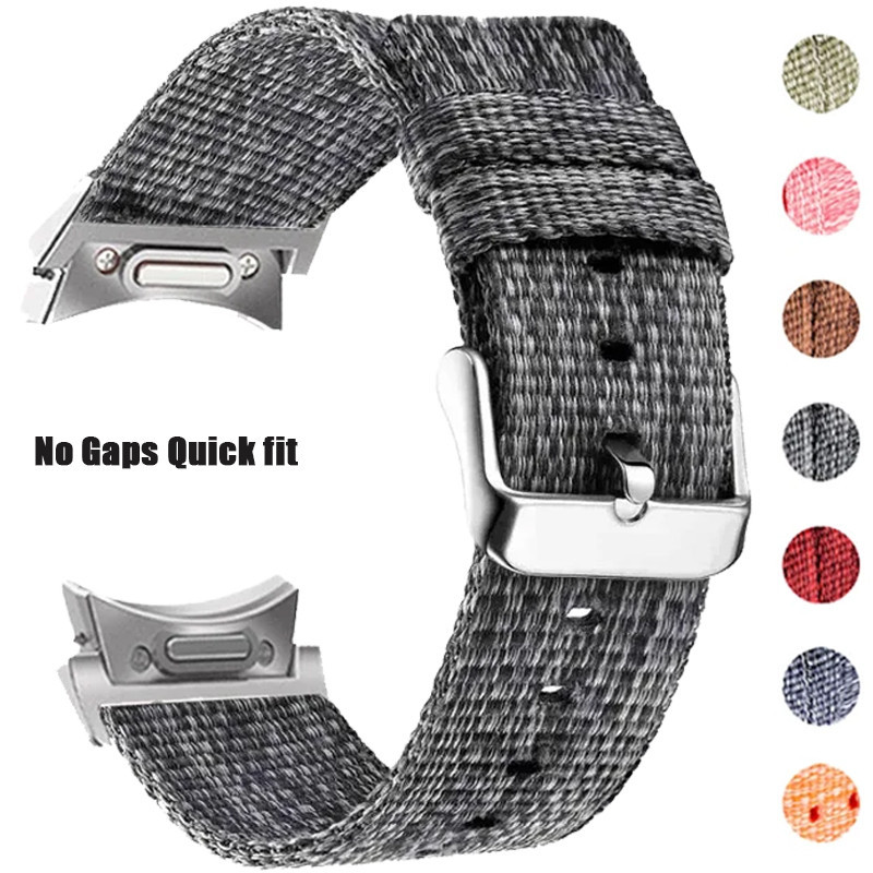 New Nylon Fabric Band Compatible For Samsung Galaxy Watch Mm