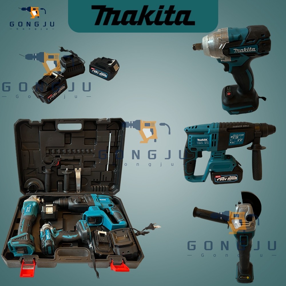 Makita 3in1 98V Multifunctional Electric Brushless Electric Hammer