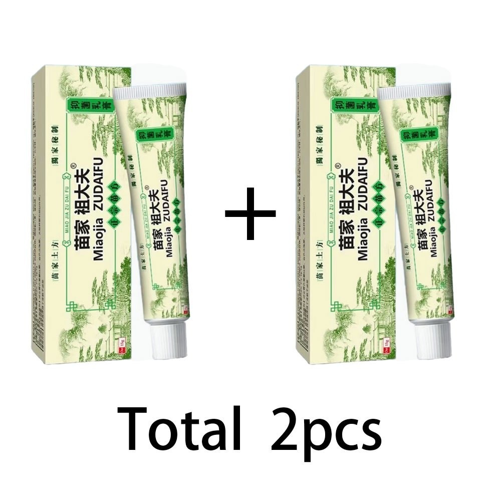 BUY 1 TAKE 115g MiaoJia Zudaifu Skin Herbal Psoriasis Dermatitis