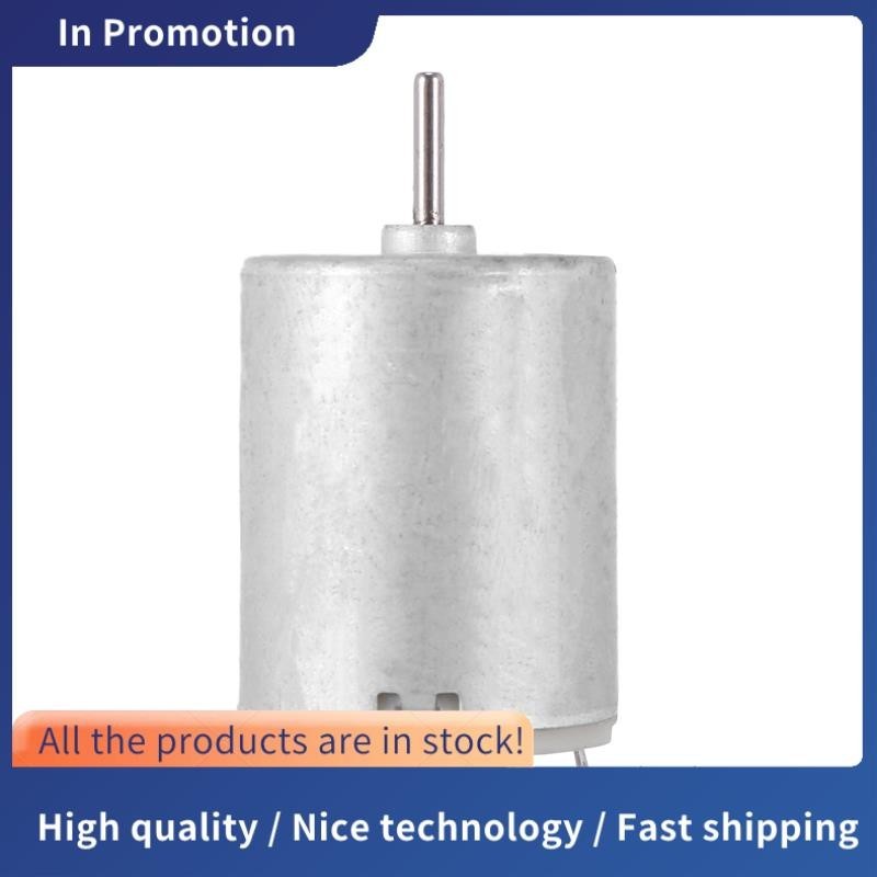 8000RPM 9V 68mA High Torque Magnetic Cylindrical Mini DC Motor Silver