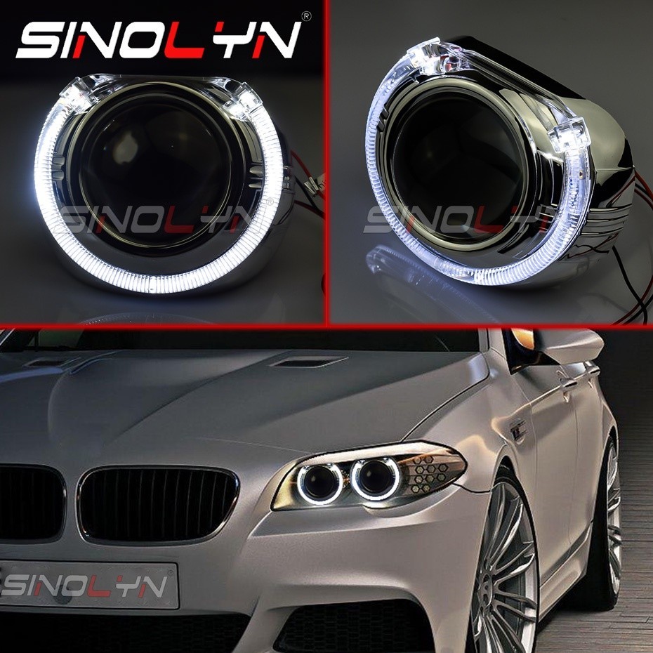 Sinolyn Drl Bi Xenon Projector Lenses For Headlights H H Inch Led