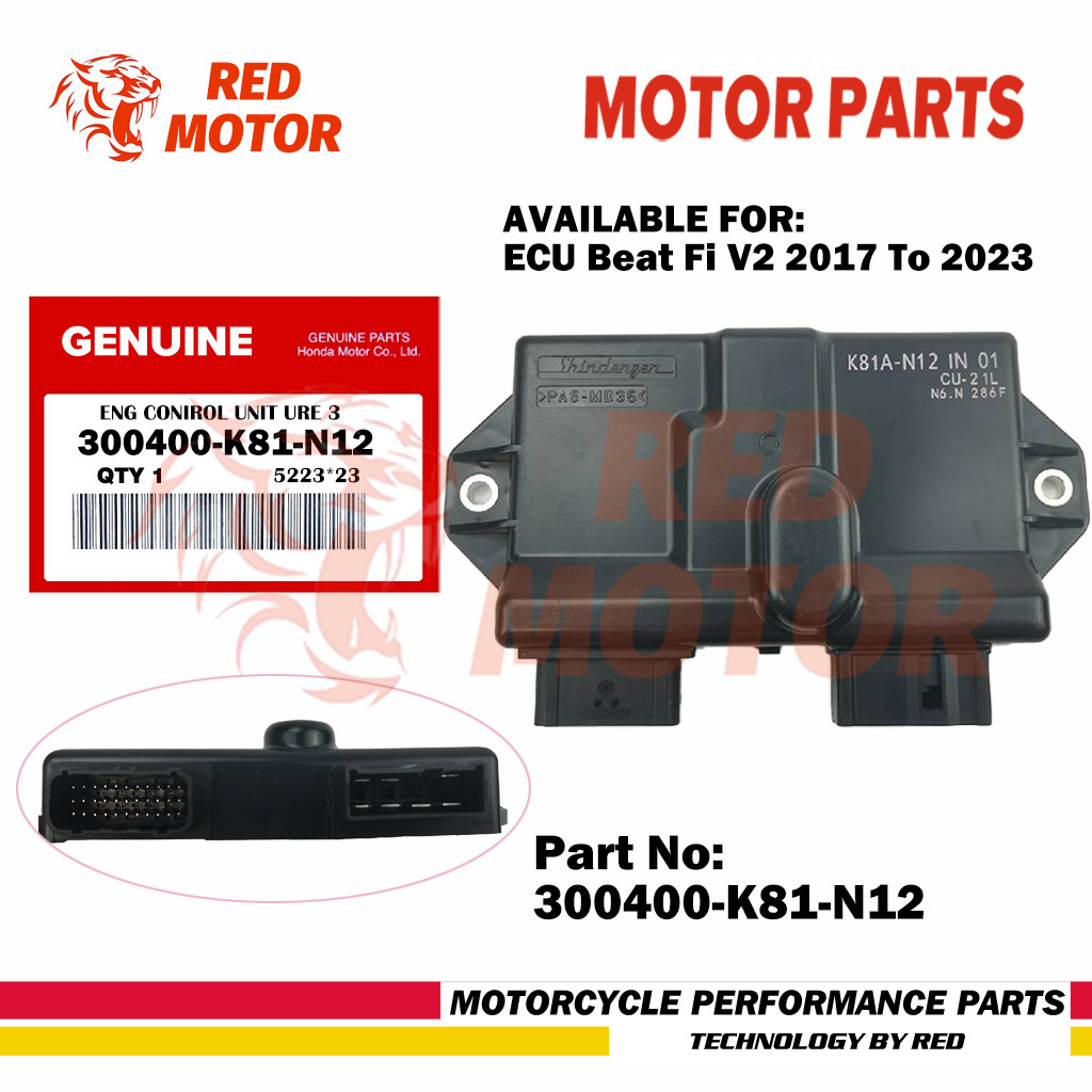 ECU ENGINE CONTROL UNIT HPI FOR BEAT FI V2 CBS ISS STD 2017 Beat Fi