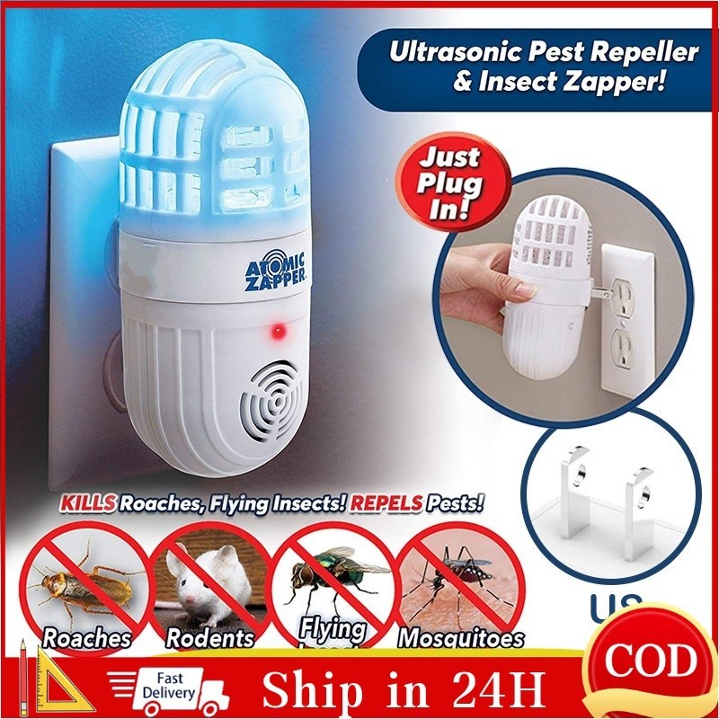 Effective Atomic Zapper Mosquito Killer New Ultrasonic Insect Repellent