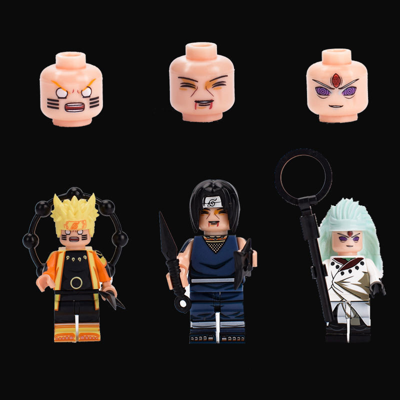 Compatible With Lego Naruto Third Party Expression Itachi Uchiha Six