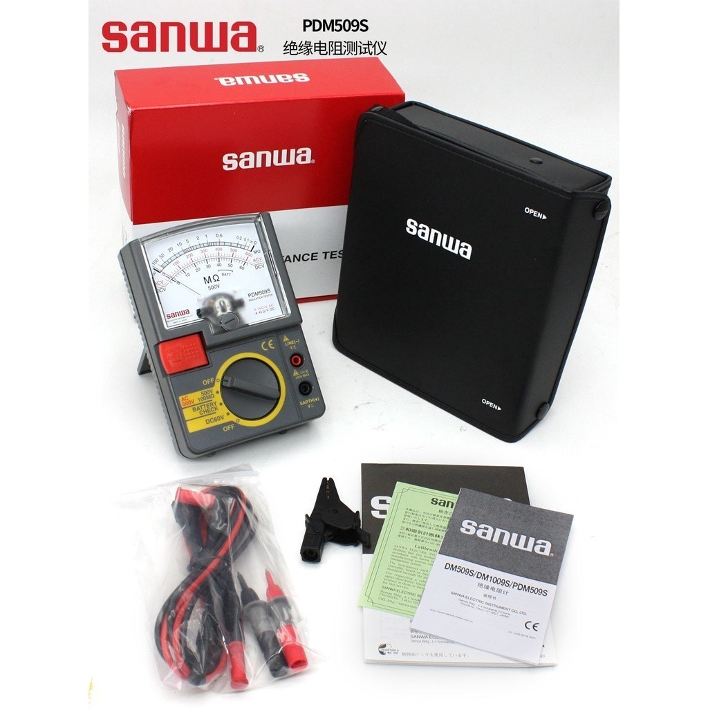 Japan Sanwa Dm S Pdm S Insulation Resistance Tester Electronic