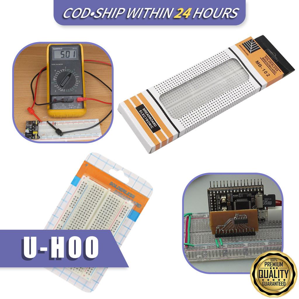 400 Points Breadboard 830 Points Breadboard Solderless PCB Breadboard