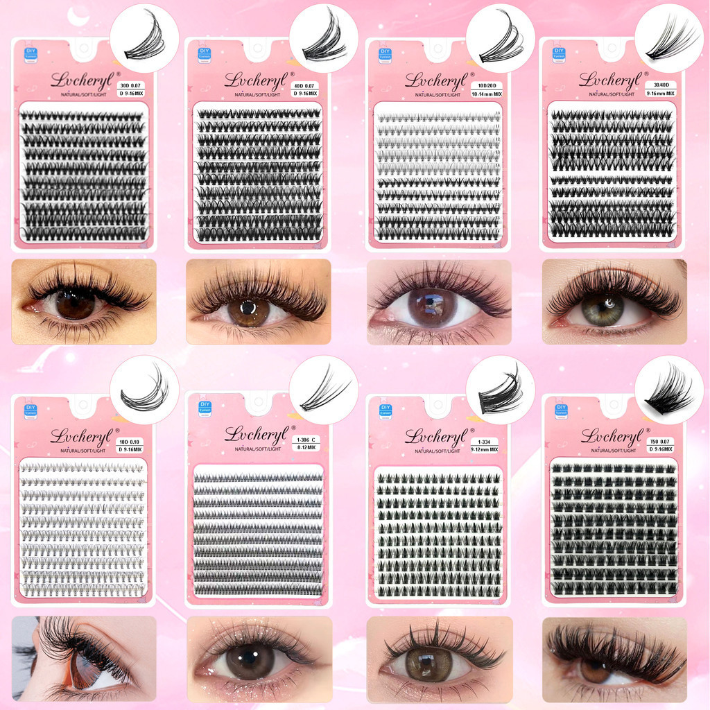 Lvcheryl D Curl Eyelash Extension D D D D Volume Individual